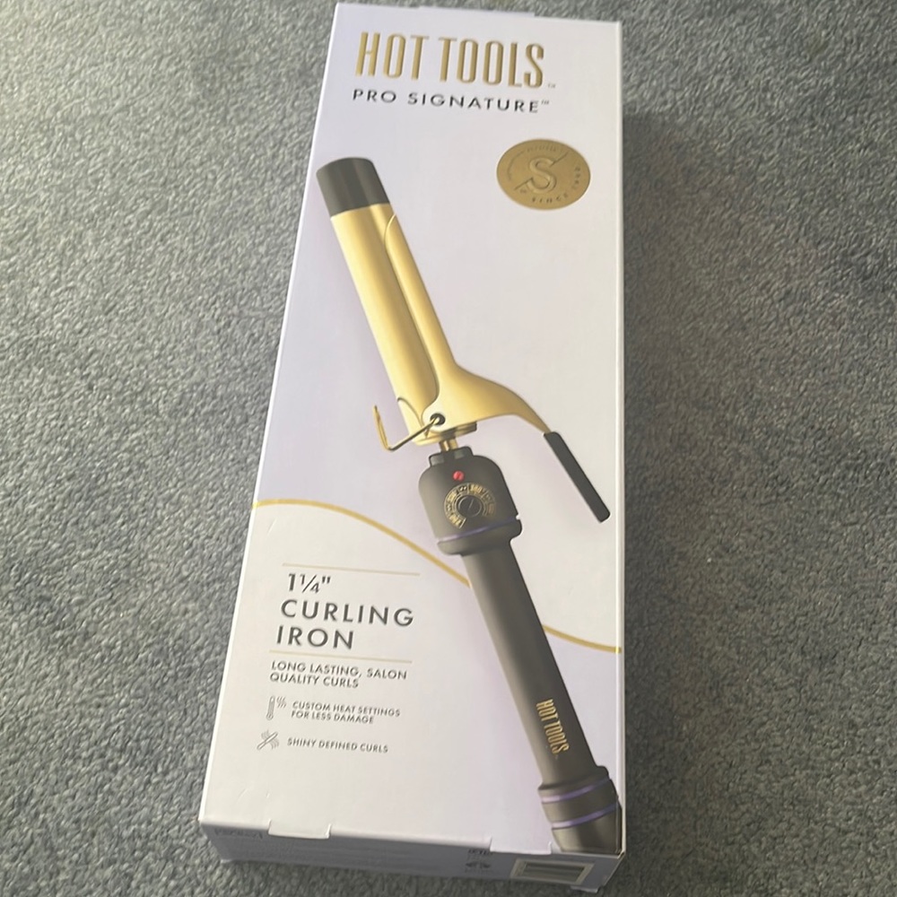 Hot tools pro signature 1 1/4 curling iron